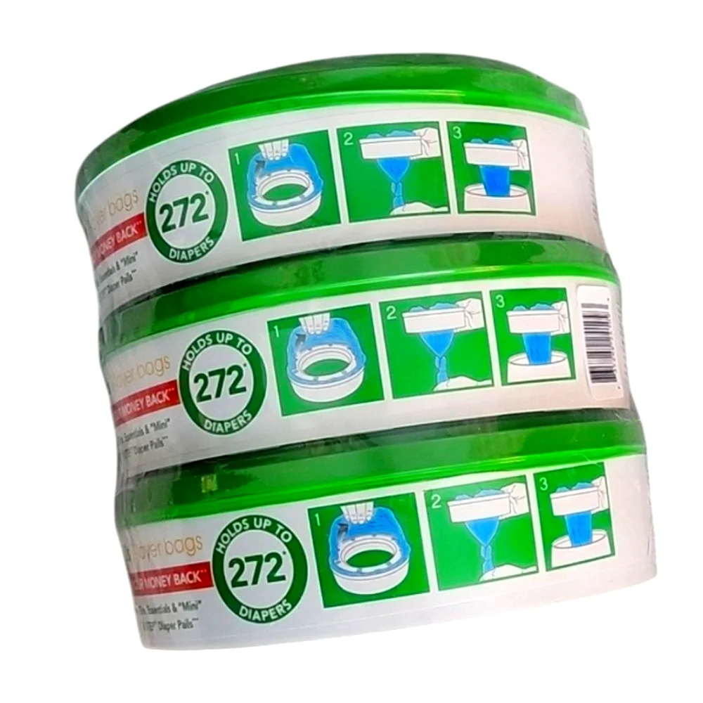 NEW Munchkin Nursery Fresh Refill Rings for Diaper Genie & Munchkin Diaper Pails